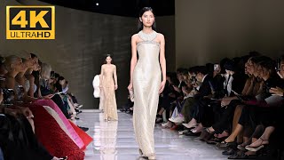 Armani Privé  Haute Couture  FallWinter 202425  4K [upl. by Heiney]