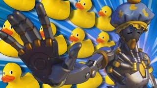 THROWING DUCKS and games WITH ZENYATTA  Overwatch 2 [upl. by Ellehcor]