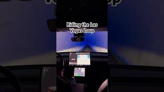 Riding the Las Vegas Loop tesla lasvegas aviation [upl. by Notnert751]