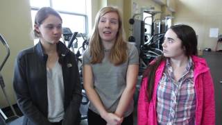 Wellesley High School Girls Learn Self Defense Tactics [upl. by Kcirdlek41]