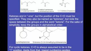 Naming Aldehydes and Ketones [upl. by Ilecara897]