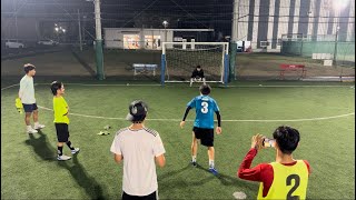 Penalty practic time Kobe city in the futsal ground japan 🇳🇵⚽️❤️ [upl. by Anallise]