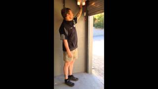 Resetting Stuck Garage Roller Doors [upl. by Gettings325]