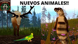 NUEVA ESPECIE Y ANIMALES ACTUALIZADOS  Cenozoic Survival Roblox [upl. by Nida958]