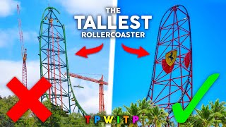 Theres a NEW TALLEST Roller Coaster in the World Sort of [upl. by Asirret]