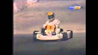 Ayrton Senna vs Alain Prost Karting Elf Masters 1993 [upl. by Harima]