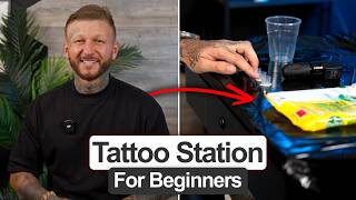 How to Setup a Tattoo Practice Station Beginners Guide [upl. by Lime]