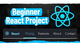 How To Create A Navbar In React With Routing [upl. by Arorua]