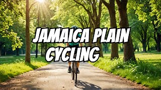 Boston Cycling Route  JP Green St to Jamaica Pond [upl. by Okikuy]