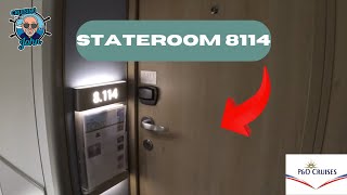 Stateroom 8114 On The Iona Cruise Ship  Ultimate Room Tour With Muster Video [upl. by Nnaeus576]