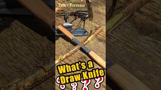 Bushcraft Pro Tip Why a Draw Knife is the ULTIMATE Tool [upl. by Ayouqat655]