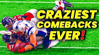 Craziest Comebacks in NFL History [upl. by Enyalaj]