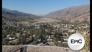 Tilcara desde el Cerro de la Cruz  Jujuy Argentina HD [upl. by Neerihs]