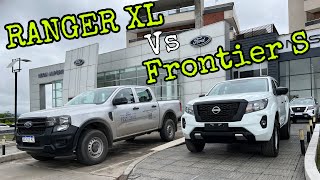 Ford Ranger XL vs Nissan Frontier S Las mejores chatas del mercado [upl. by Teague]