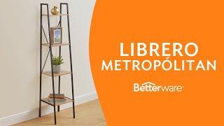 Librero Metropolitan Betterware [upl. by Eihcir]