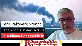 Brand im Kernkraftwerk Saporoschje Droht uns ein zweites Tschernobyl [upl. by Anas]