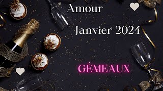 Gémeaux Amour Janvier 24 Finalement votre âme soeur ♥ [upl. by Ahsaek]