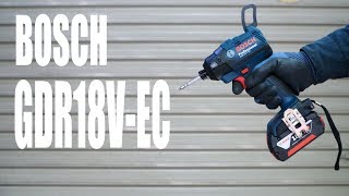 電動工具のせかい：ボッシュ コードレスインパクトドライバー GDR18VEC [upl. by Mercie379]