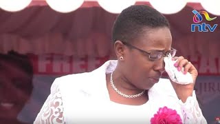 Sabina Chege calls for truce in Jubilee [upl. by Lennod]