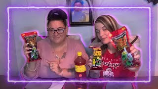 TRYING THE VIRAL TIKTOK CHAMOY PICKLE [upl. by Ajar]