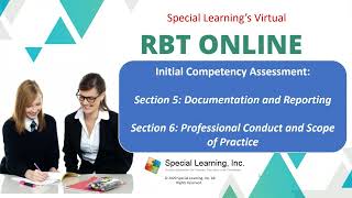 Virtual RBT Competency Assessment Sections 5 and 6 [upl. by Soracco]