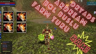 DRYADS ARDREAM FARM TURU  YENİDEN BURDAYIZ   knightonline dryads knight knights ardreampk [upl. by Wendin340]