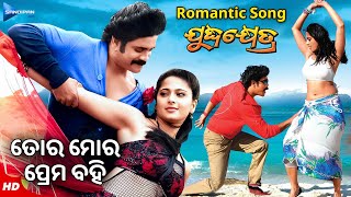 ତୋର ମୋର ପ୍ରେମ ବହି  Tora Mora Prema Bahi  Juddha Khetra  Odia Movie Song  Nagarjuna Anushka [upl. by Nitsuj]