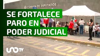 Se fortalece paro en Poder Judicial se suman trabajadores de juzgados civiles de CDMX [upl. by Apple]