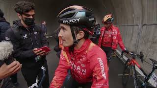 Pello Bilbao  Interview at the finish  Stage 20  Giro dItalia 2022 [upl. by Ubana]