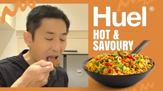 Huel Hot amp Savoury Tasty Nutritious Cheap Holy Trinity Food [upl. by Netsirc604]