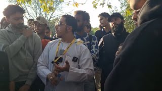 What made Shamsi become angry Shamsi And Visitor Speakers Corner Sam Dawah [upl. by Huebner]