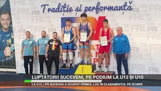 Luptătorii suceveni pe podium la U13 și U15 [upl. by Corbie]