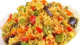 Cous cous con verduras [upl. by Amhsirak423]