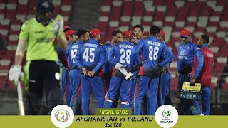 Highlights Afghanistan vs Ireland  1st T20  Afghanistan vs Ireland in India 2019 [upl. by Ayel28]