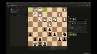 Chess Game 384  Queens Pawn Game Chigorin Variation [upl. by Airdnassac]