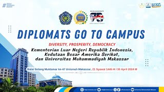 DIPLOMATS GO TO CAMPUS  KEMENLU RI KEDUBES AS UNISMUH MAKASSAR [upl. by Innor]