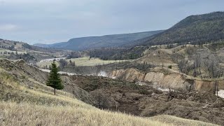 Chilcotin River landslide  Epic Dam Breach [upl. by Clint]