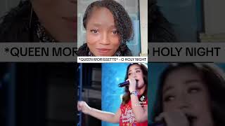 👸 QUEEN MORISSETTE  O HOLY NIGHT  REACTION [upl. by Anoj148]