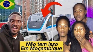 OS TRANSPORTES DO BRASIL SÃO TÃO MODERNOS Não tem isso em MOÇAMBIQUE [upl. by Michelsen]