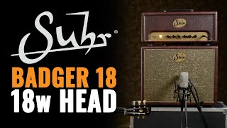 Suhr Badger 18 Tube Amp Head  CME Gear Demo  Joel Bauman [upl. by Ofilia739]