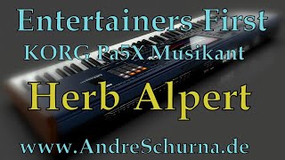 Herb Alpert auf KORG Pa5X Musikant programmiert by Soundstudio wwwAndreSchurnade [upl. by Ecyar]