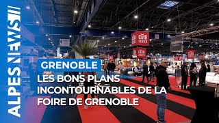 Les bons plans incontournables de la Foire de Grenoble [upl. by Eenwat]