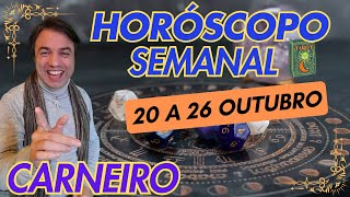 Horóscopo Semanal Signo Carneiro de 20 a 26 de Outubro [upl. by Atelra]