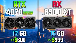 RTX 4070 SUPER vs RX 6900 XT  Test in 7 Games [upl. by Darell383]