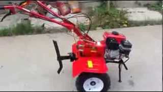 Gasoline Tiller With 2 gear shaft box 7HP [upl. by Snehpets]