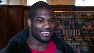 Daniel Dubois EXCLUSIVE Anthony Joshua could be a BENCHMARK but Im carving my own trail [upl. by Goodwin]