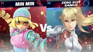 TechChase 0  HammerBro Min Min vs Claydough Incineroar Zero Suit Samus [upl. by Karame]