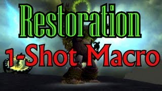 Restoration LOL 1 shot macro in Mists of Pandaria by Hotted Skype CommentaryGameplay [upl. by Stefanie]