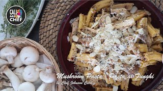 How to cook Mushroom Pasta  Pasta ai Funghi  Mushroom Pasta  5 Mushrooms Pasta [upl. by Xanthus]