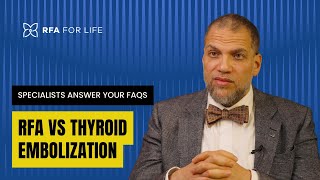 Radiofrequency Ablation vs Thyroid Embolization [upl. by Aronoff]